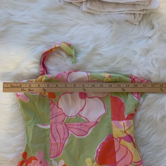 Lilly Pulitzer halter dress size 4 - Picture 7 of 10